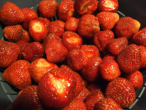 Erdbeeren aus dem garten