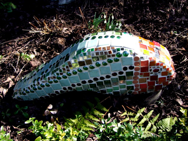 Mosaike im Garten