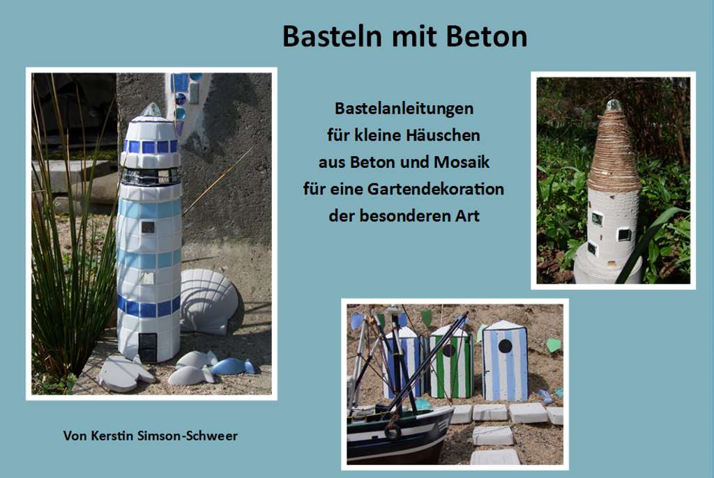 DIY Anleitungen zum Basteln mit Beton