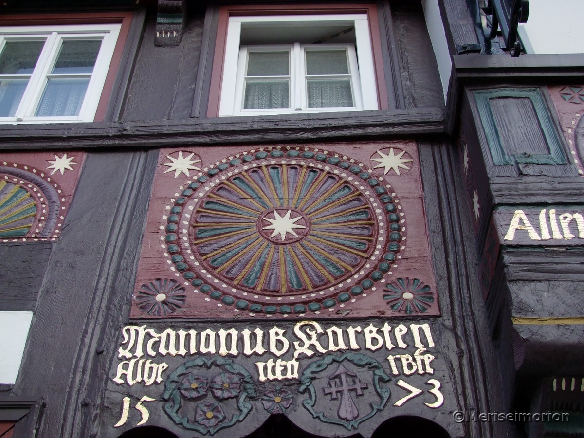 Hausfassade in Goslar