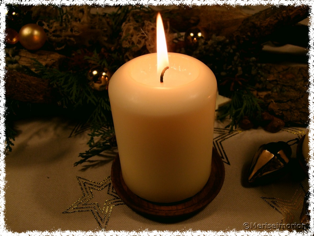Kerzenlicht im Advent