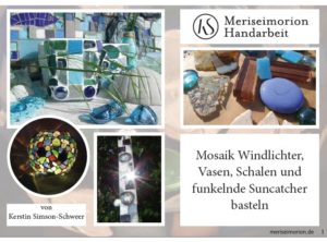 Mosaik Windlicht selber machen