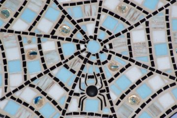 Spinnennetz Mosaik