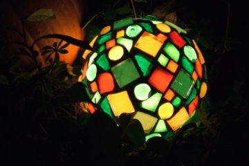 Mosaik Lampe