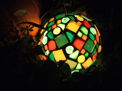 Mosaik Lampe