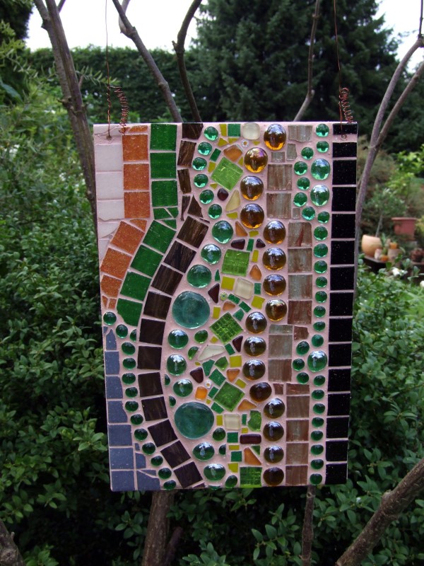 Mosaik Fensterbild