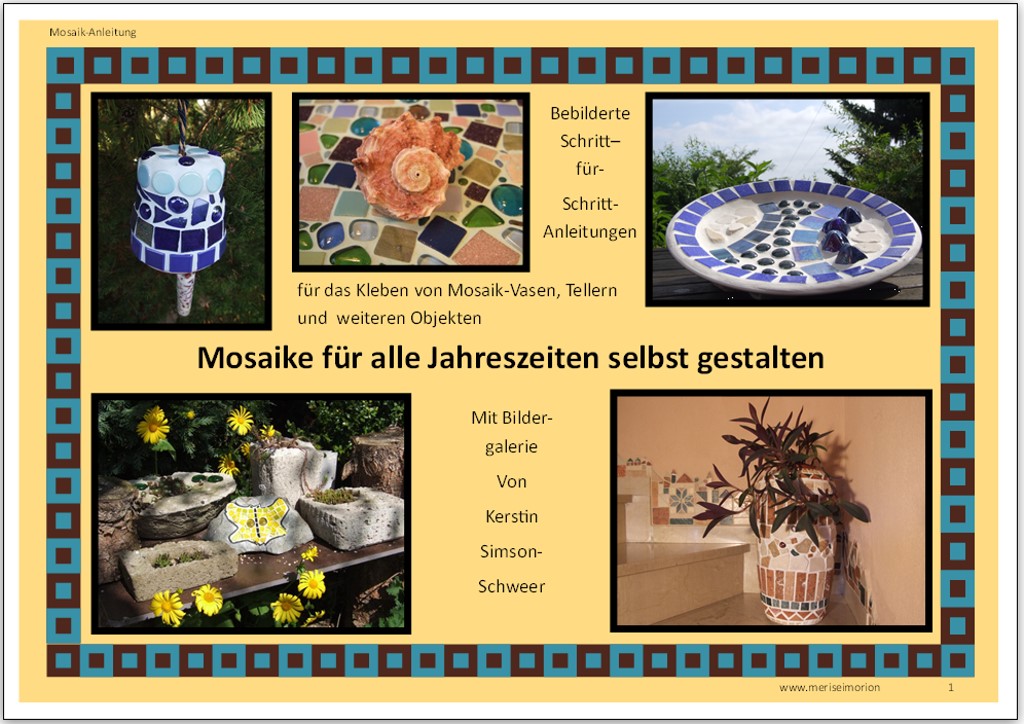 Bastelanleitung Mosaik