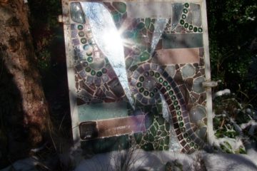 Mosaik im garten