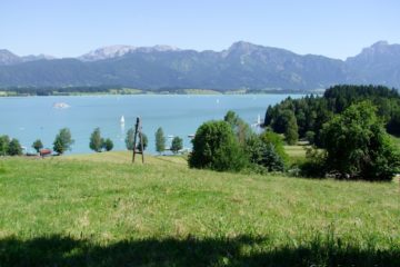 Forggensee in Bayern