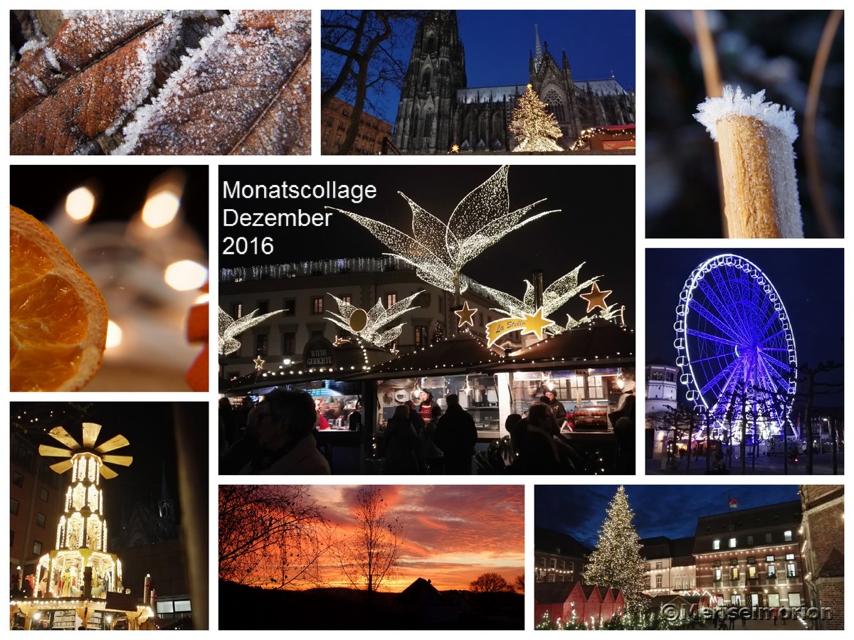 Weihnachtscollage