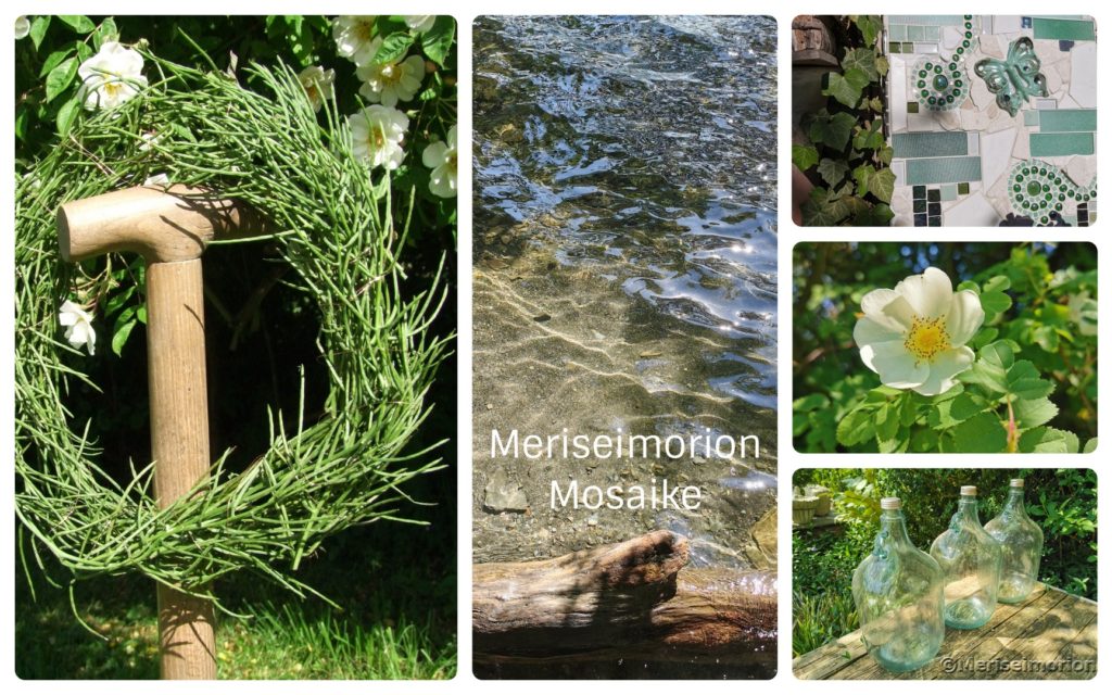 Mosaike im Garten